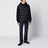 Cardigan imbottito con cappuccio nero