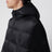 Cardigan imbottito con cappuccio nero