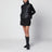 Veste zippée noire en polyester
