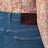 Jeans slim blu medio con pizzo