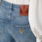 Jeans blu medio con VPatch sul retro