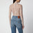 Nude rebrodé lace bodysuit
