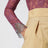 Body in pizzo bordeaux con polsi a contrasto