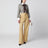 Pantaloni in British Mohair color ocra