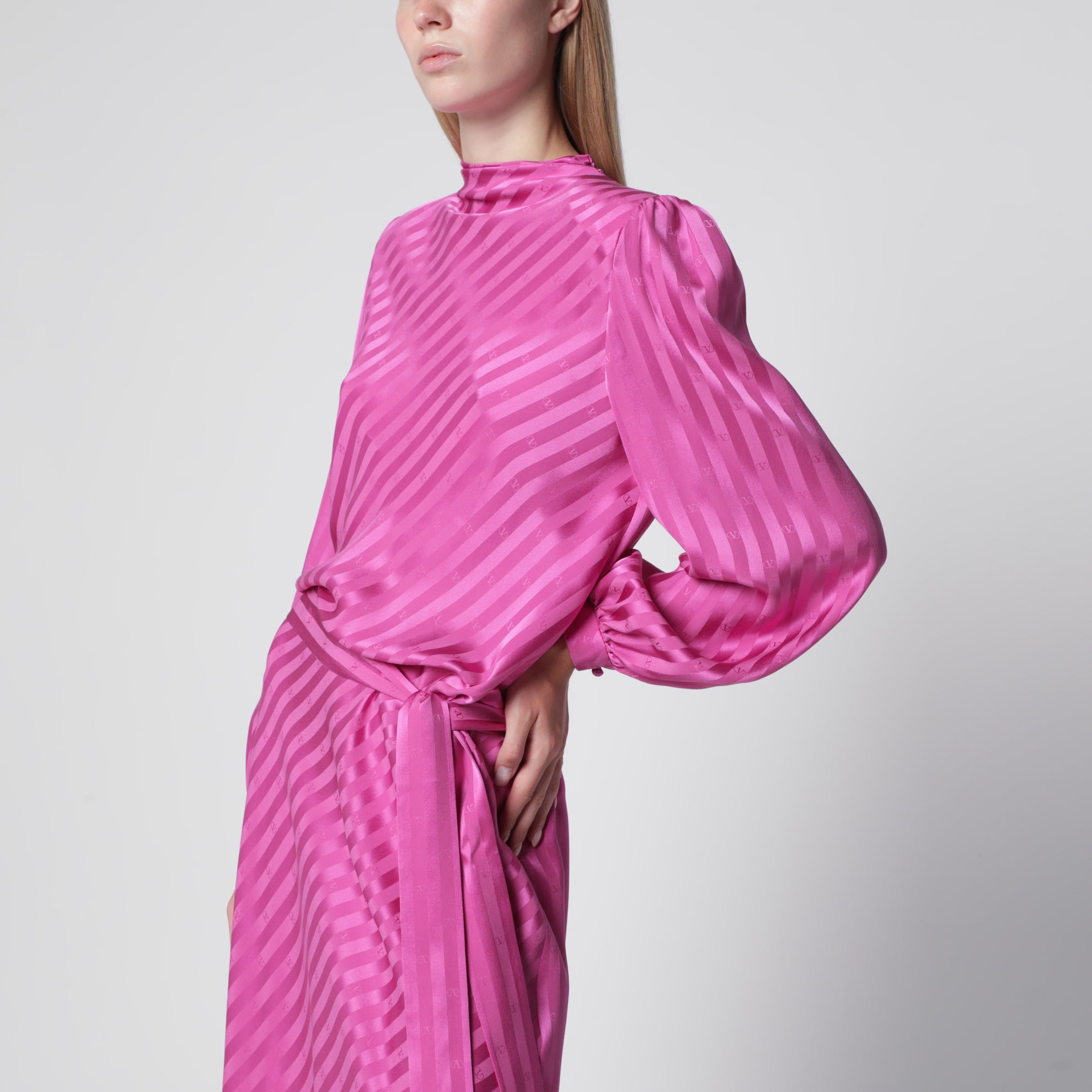 valentino pink dress Valentino