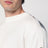 Pull blanc avec impression du logo