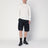 Pull blanc avec impression du logo