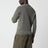 Pull gris en laine avec patch logo