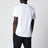 T-shirt in cotone bianca con ricamo VLogo