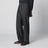 Gray wool-blend pants
