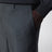 Gray wool-blend pants
