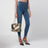 Medium Panthea shoulder bag in exotic leather with chevron pattern