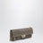 Mittelgroße Schultertasche Rockstud Spike in Warm Grey aus Veloursleder