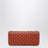 Rockstud Spike Tasche aus Leder in Poppy