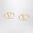 Goldfarbene VLogo Signature Ohrringe