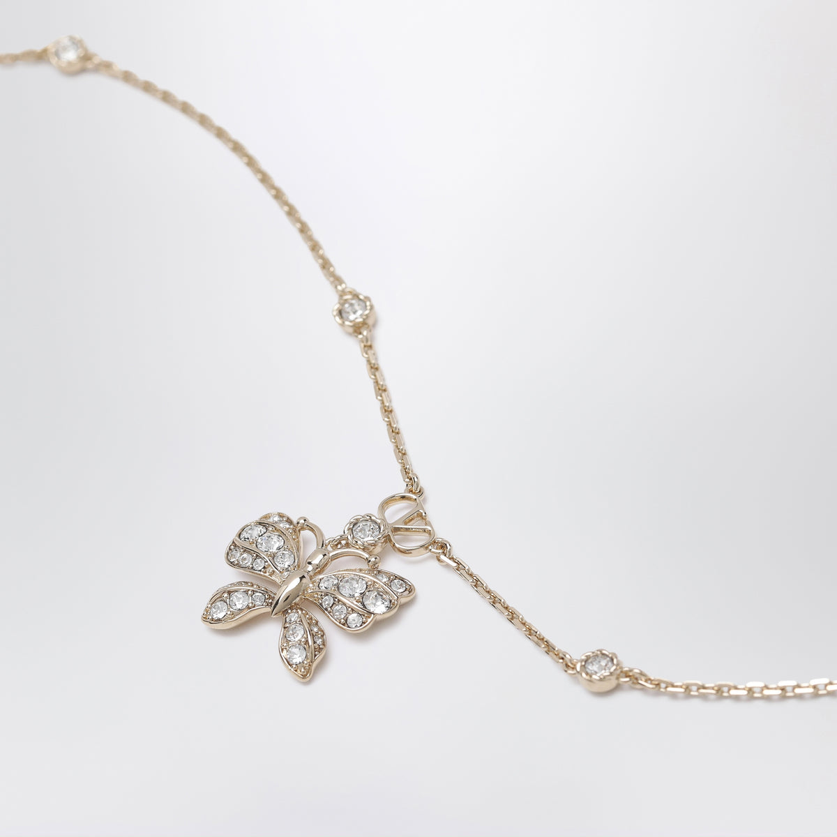 Flutterby Halskette mit Swarovski Kristallen