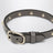 Bracelet Rockstud gris en cuir