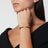 Adjustable VLogo Signature bracelet with crystals