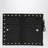 Portafoglio Rockstud nero in pelle