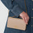 Powder pink VLogo Signature chain wallet