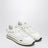 Sneaker Stud Up in Weiß aus Wildleder und Nylon