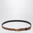 Cintura VLogo Signature reversibile nera/caramello