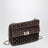 Rockstud Spike Medium Brown Suede Shoulder Bag