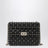 Borsa Media Rockstud Spike in Nappa nera
