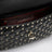 Borsa Media Rockstud Spike in Nappa nera