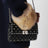 Borsa a tracolla Rockstud Spike nera