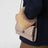 Rockstud Spike Umhängetasche in Puderrosa