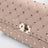 Rockstud Spike Umhängetasche in Puderrosa