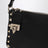 Borsa a tracolla piccola Rockstud nera
