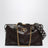 Medium Panthea shoulder bag in suede and nappa leather with Chevron pattern
