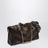 Medium Panthea shoulder bag in suede and nappa leather with Chevron pattern