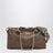Panthea bag in tundra-colored nappa leather with chevron pattern