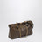 Panthea bag in tundra-colored nappa leather with chevron pattern