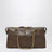 Panthea bag in tundra-colored nappa leather with chevron pattern