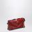 Small Panthea shoulder bag in suede and nappa leather with Chevron pattern