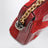 Small Panthea shoulder bag in suede and nappa leather with Chevron pattern