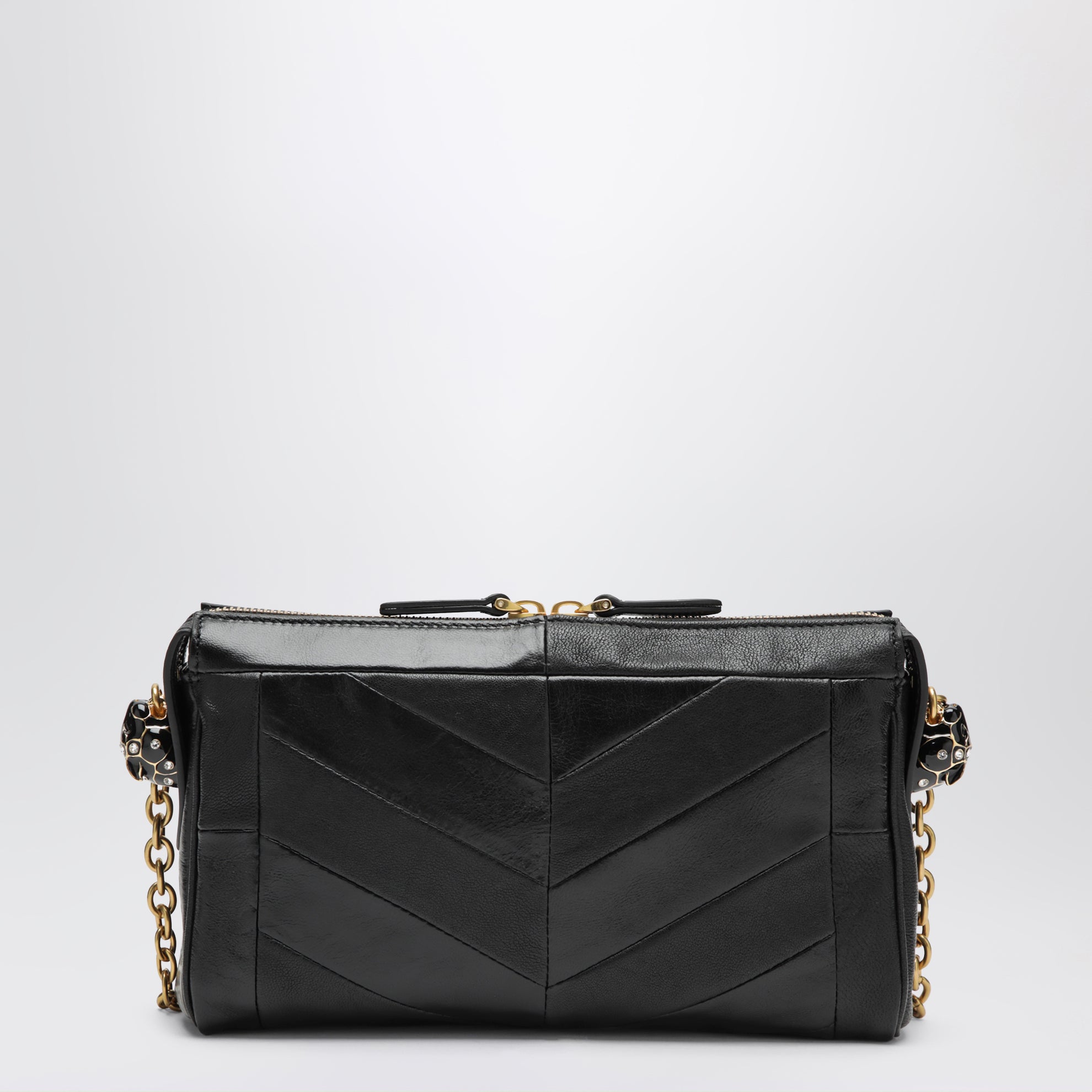 Borsa a tracolla piccola Panthea nera