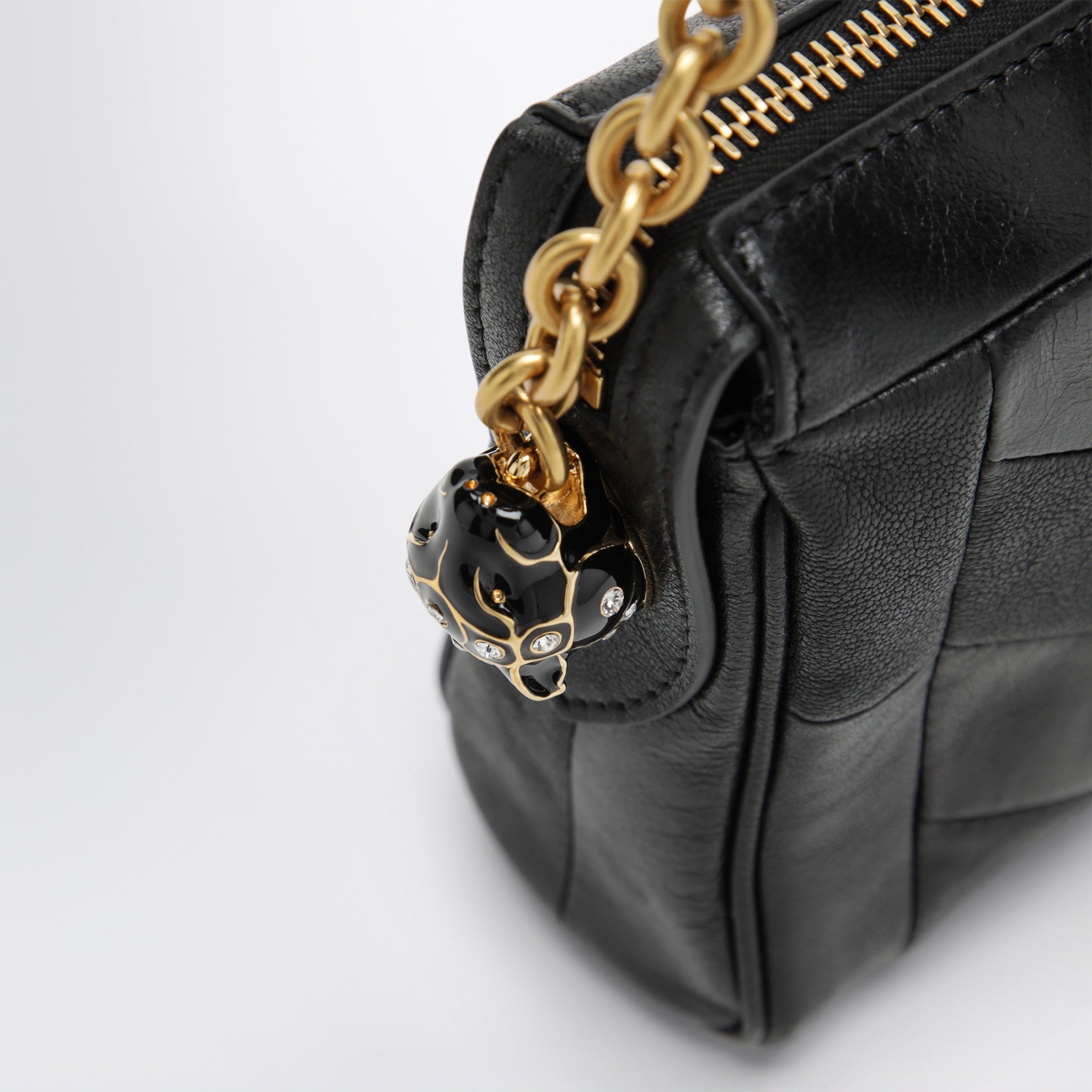 Borsa a tracolla piccola Panthea nera