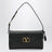 Small black Devain leather shoulder bag