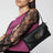 Small black Devain leather shoulder bag
