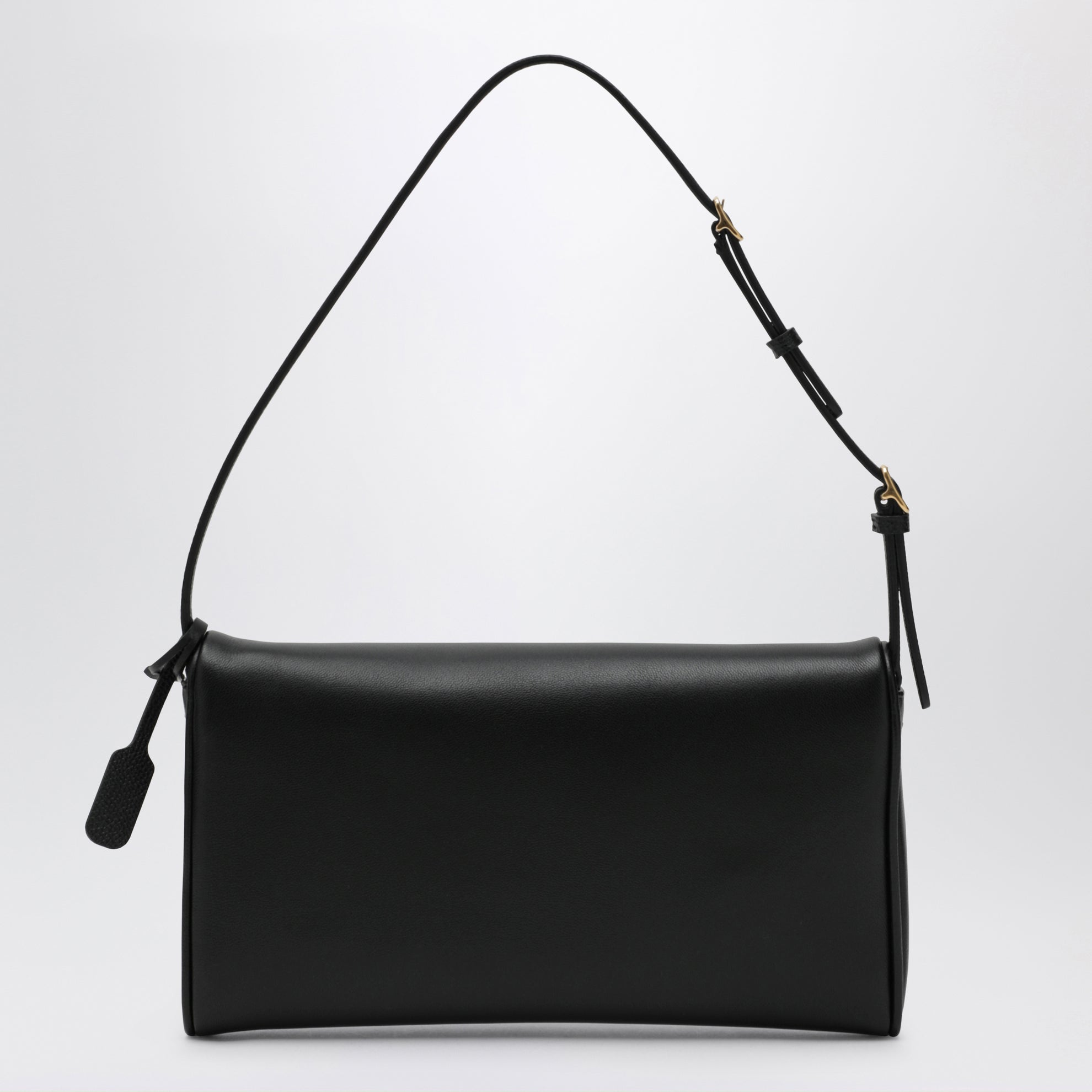 Small black Devain leather shoulder bag