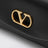 Small black Devain leather shoulder bag
