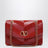 Djuna medium red suede and nappa shoulder bag