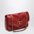 Djuna medium red suede and nappa shoulder bag