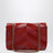 Djuna medium red suede and nappa shoulder bag