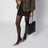 Medium Rockstud shopper bag in black leather